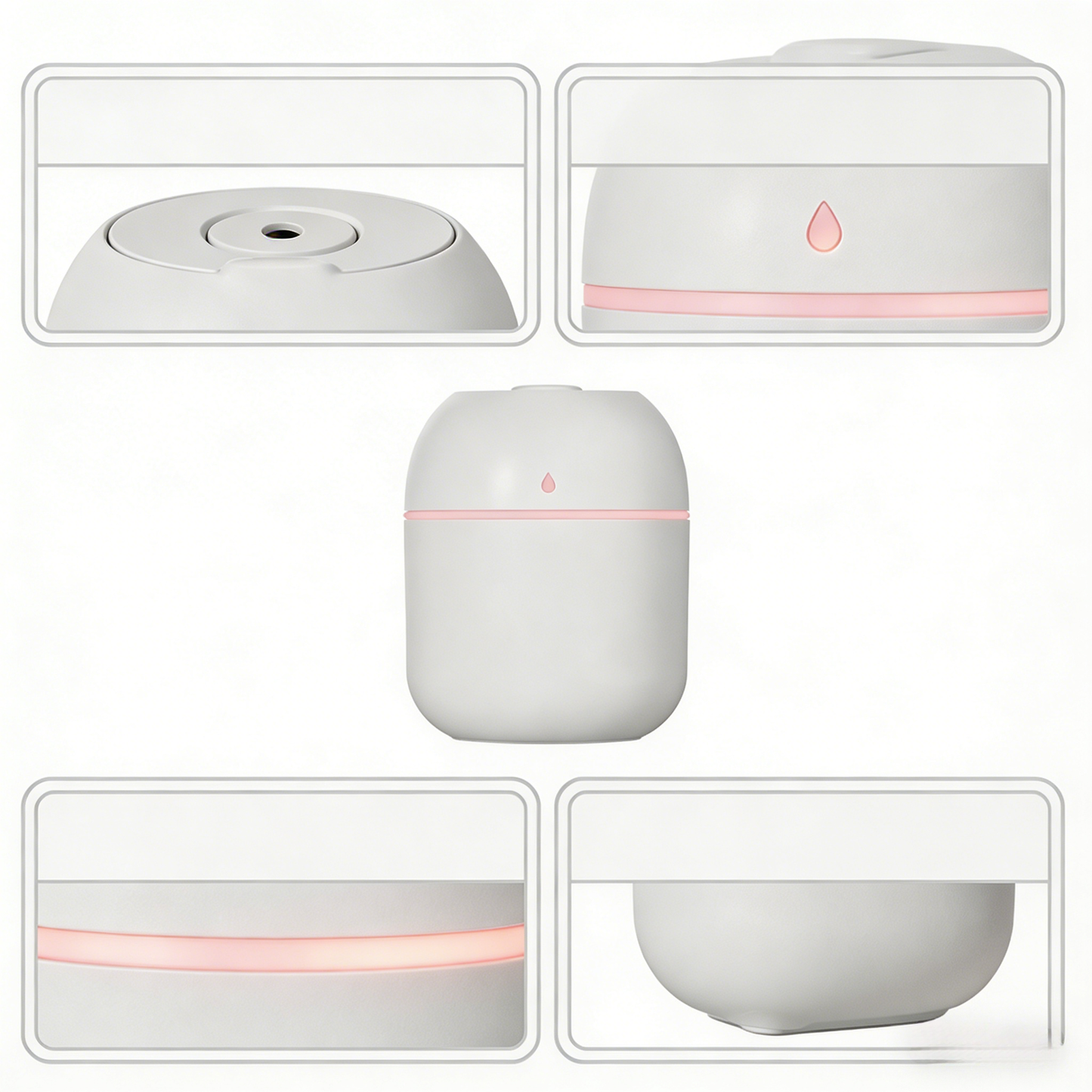 Portable Water Drop Desk Humidifier