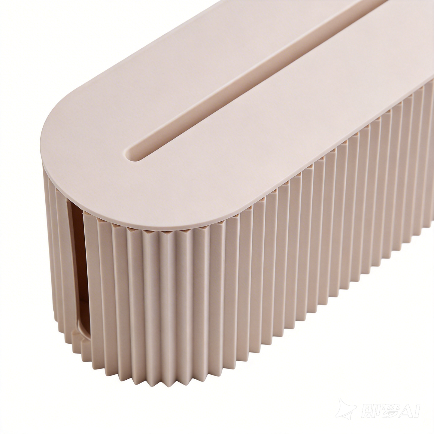 Minimalist Desktop Cable Management and Power Strip Organizer